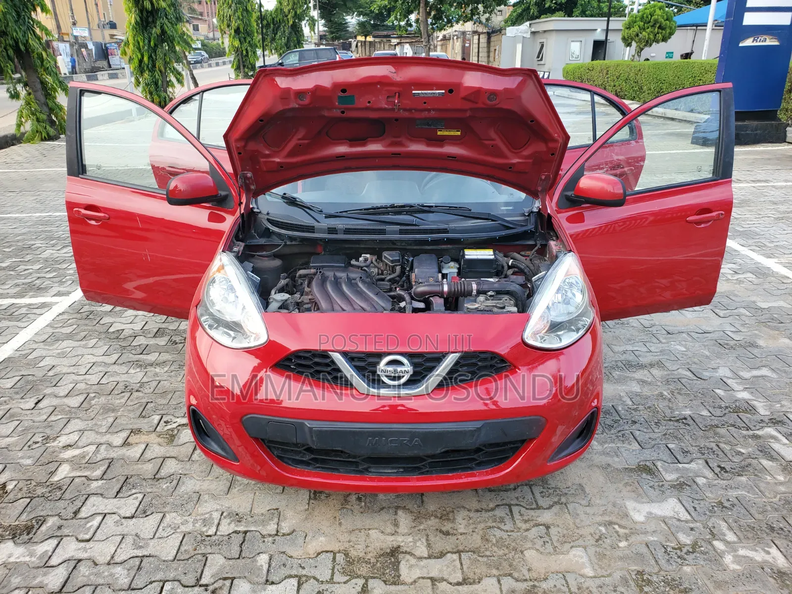 Nissan Micra 2017 Red