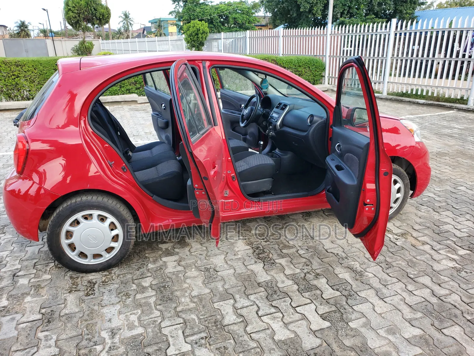 Nissan Micra 2017 Red