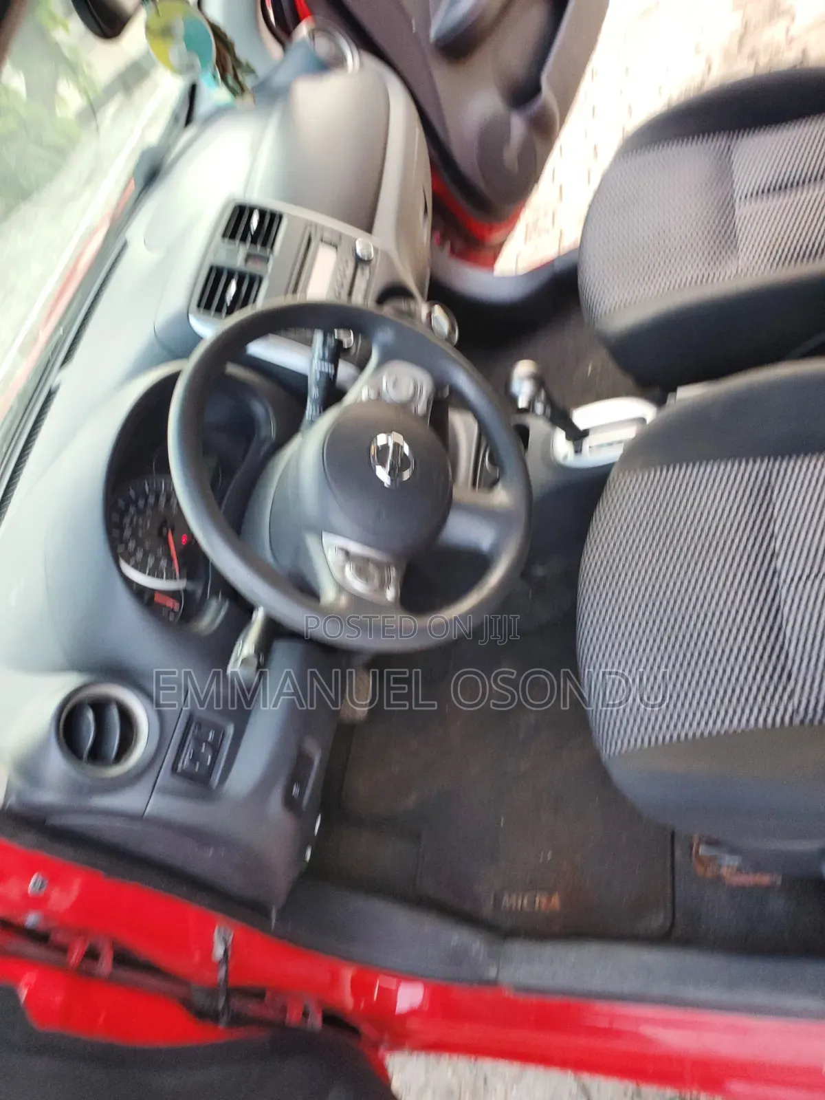 Nissan Micra 2017 Red