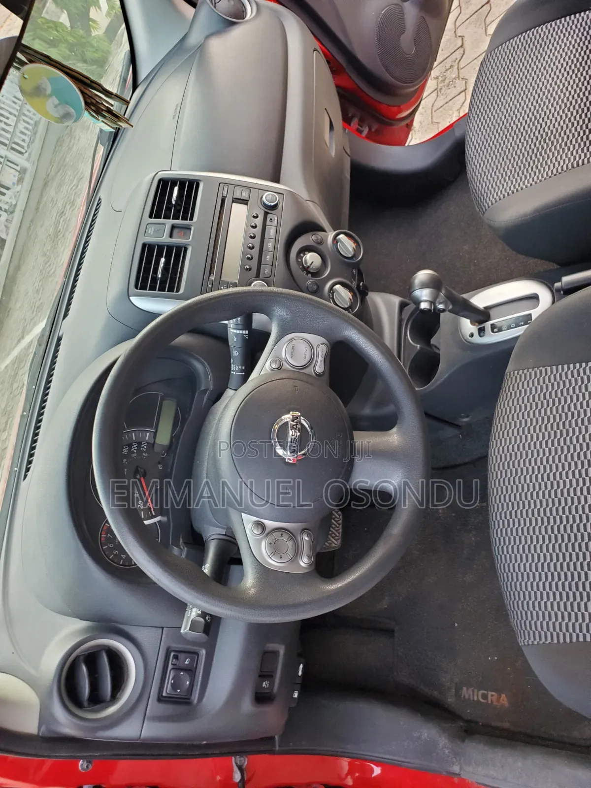 Nissan Micra 2017 Red