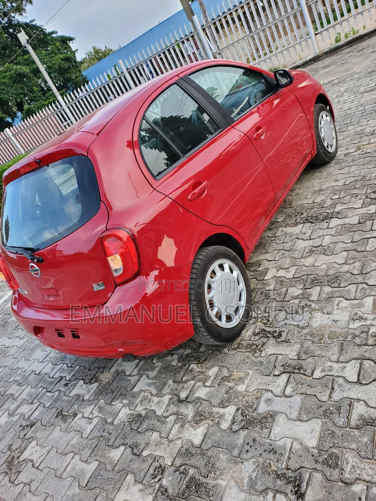 Nissan Micra 2017 Red