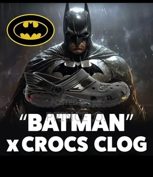 Batman X Rubber Crocs