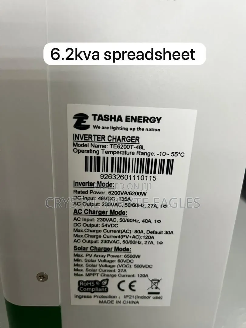 6kva 48v Hybrid Solar Inverter