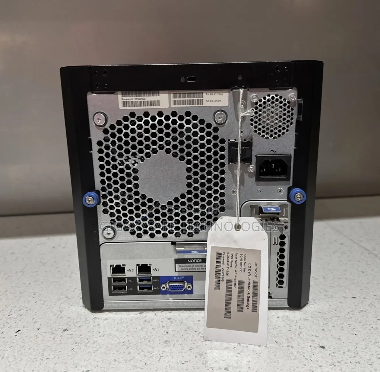 Server HP ProLiant ML 8GB Intel Xeon HDD 3T