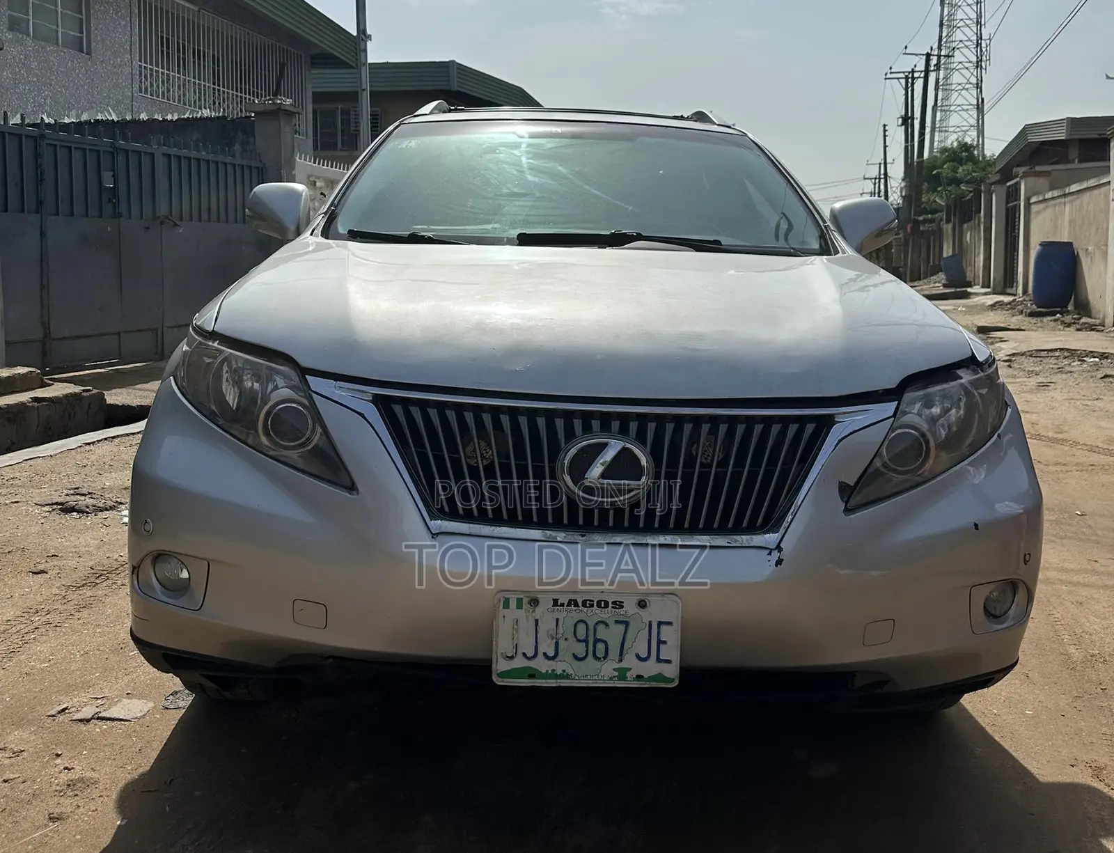 Lexus RX 350 AWD 2012 Silver