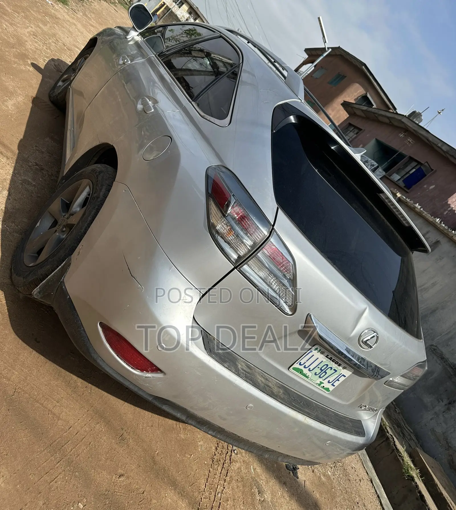 Lexus RX 350 AWD 2012 Silver
