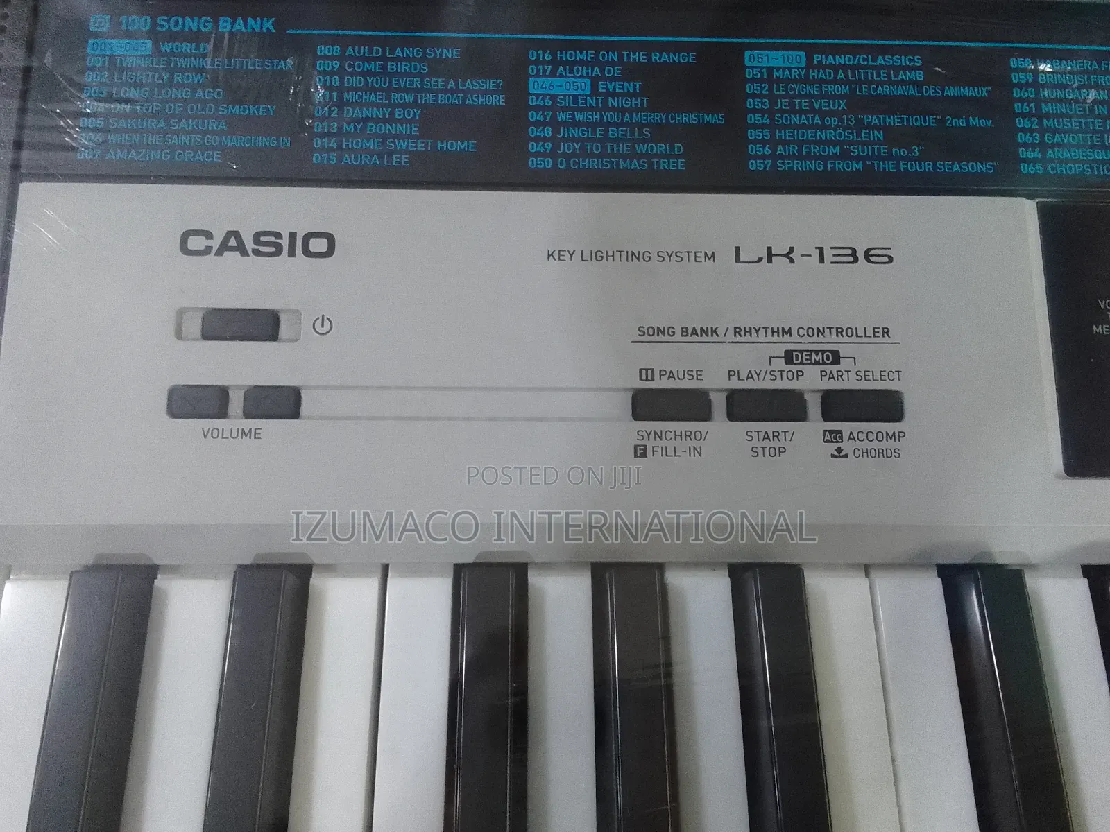 Casio Lk-136 Lighted Keyboard – 61 Keys | Uk Used