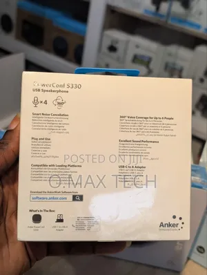 Anker Powerconf S330 Wired Usb Conference Speaker/Microphone