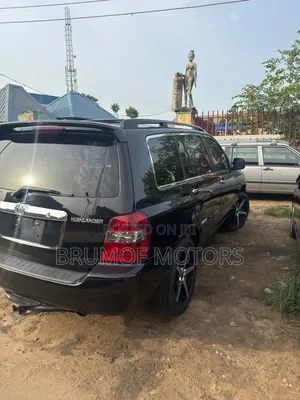 Toyota Highlander 4x4 2008 Black