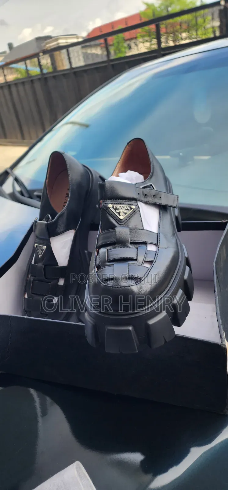 Men Prada Sandal