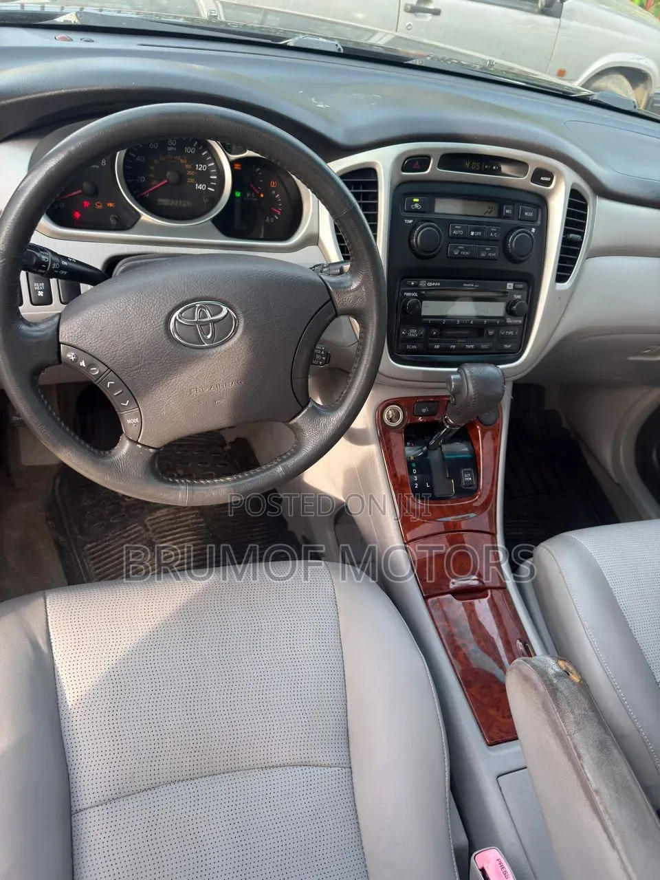 Toyota Highlander 4x4 2008 Black