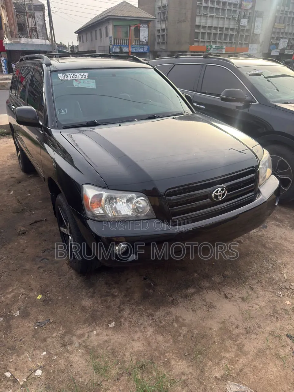Toyota Highlander 4x4 2008 Black