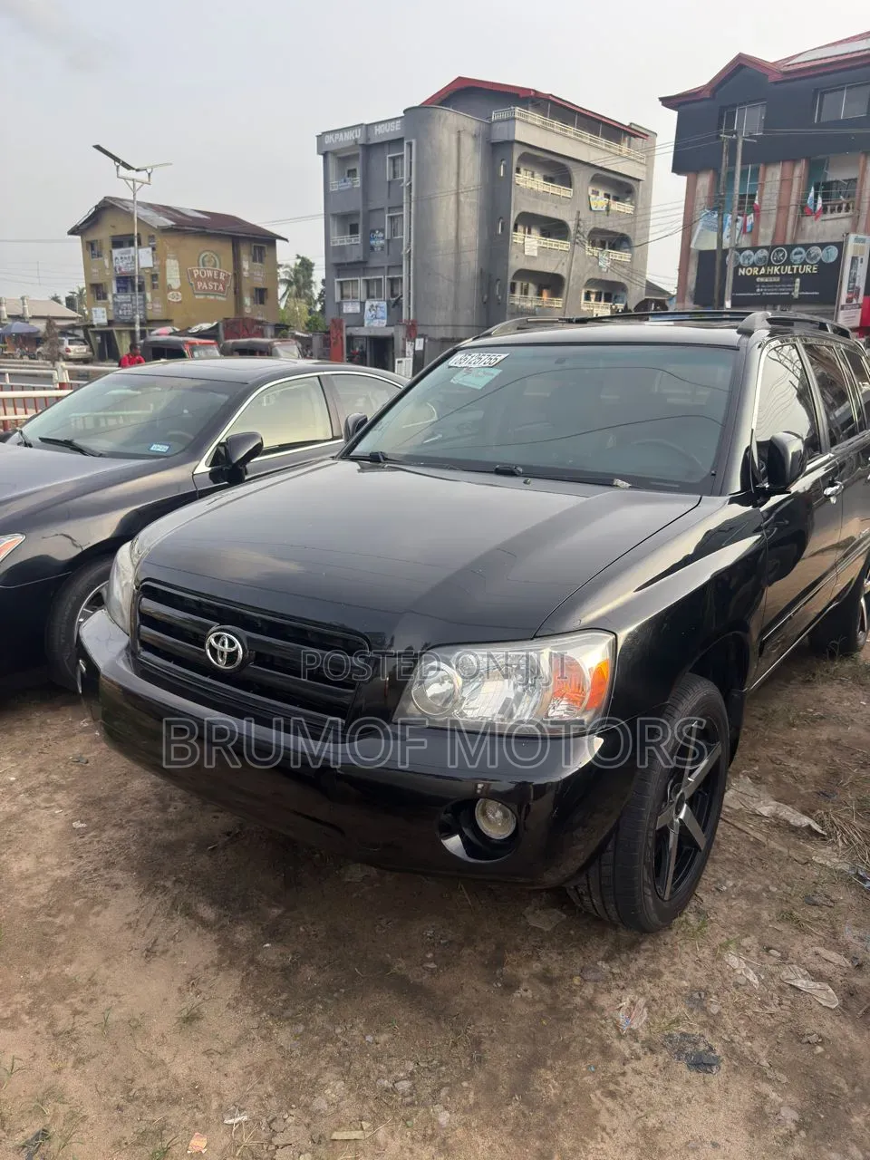 Toyota Highlander 4x4 2008 Black