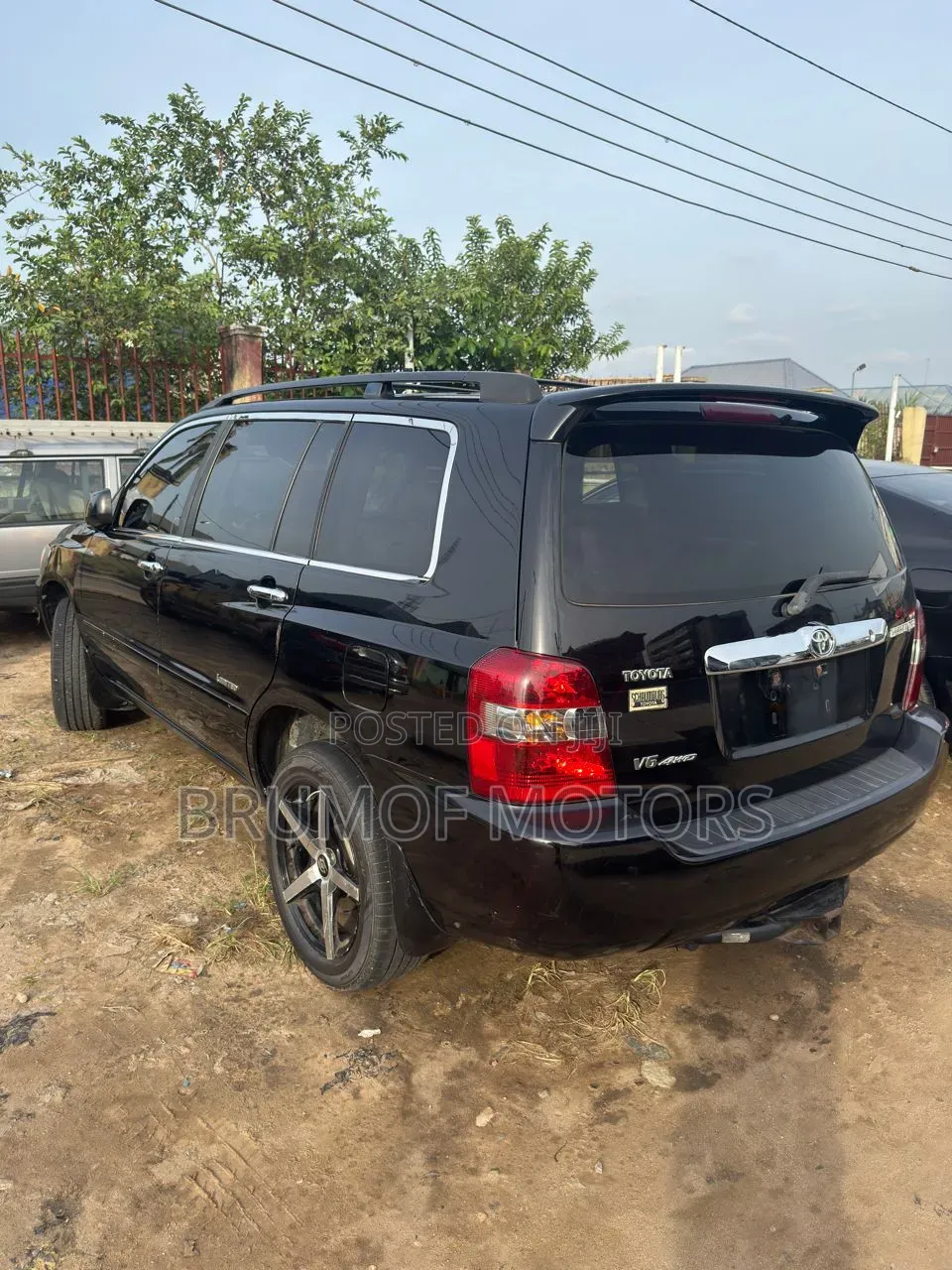 Toyota Highlander 4x4 2008 Black
