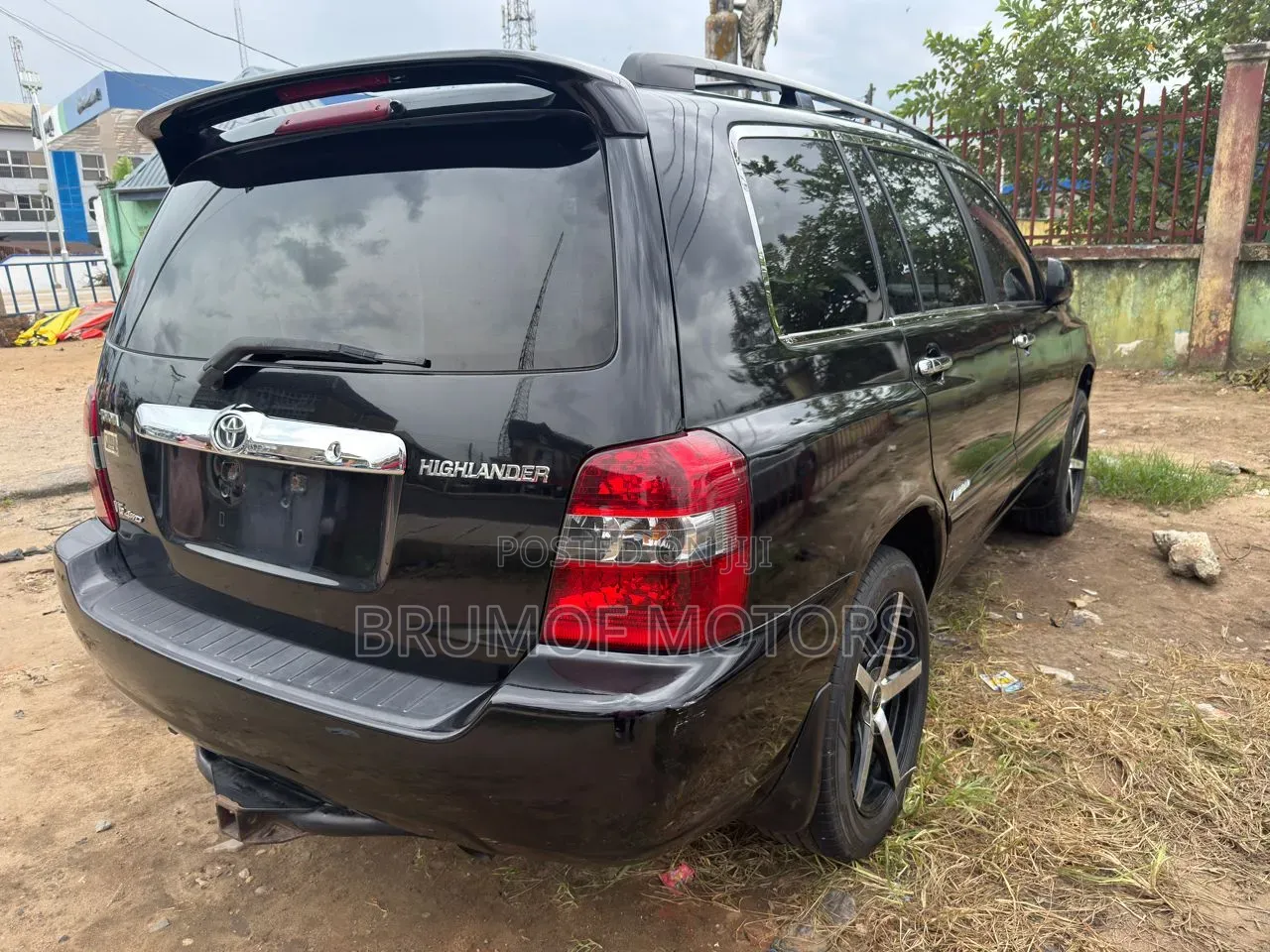 Toyota Highlander 4x4 2008 Black