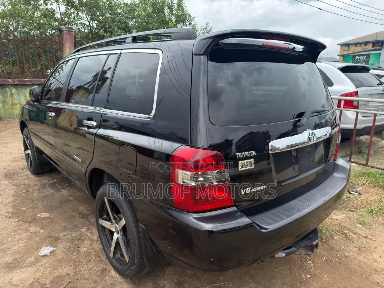 Toyota Highlander 4x4 2008 Black