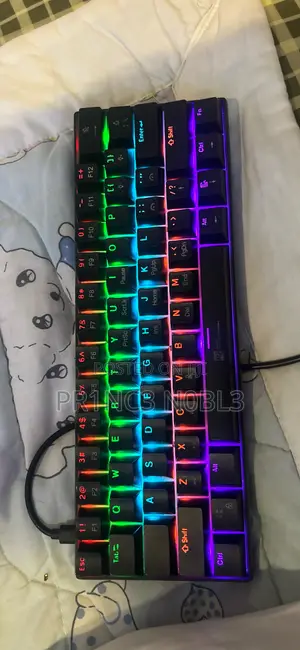 60% Gaming Keyboard With RGB