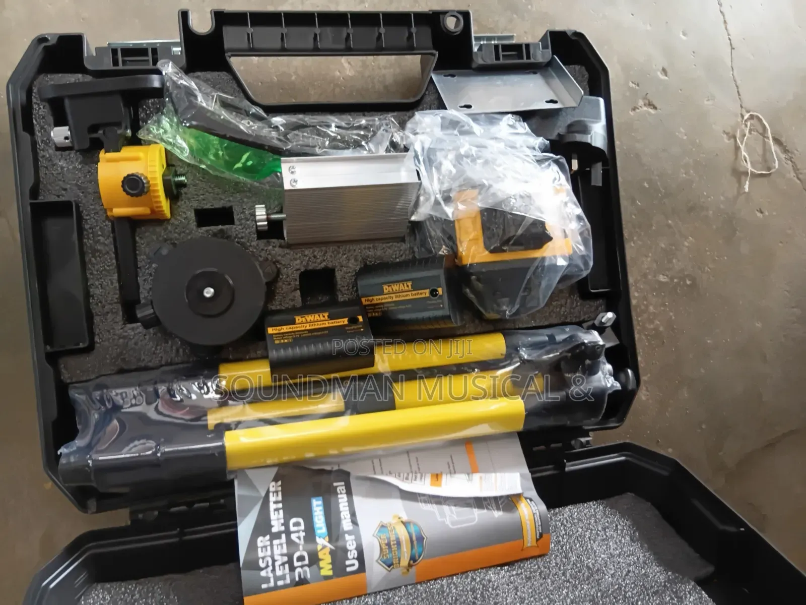 Dewalt Self Leveling Green Laser 16 Lines 3x360° 4d Ultimate Precision