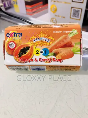 Assntee Papaya Carrot Soap