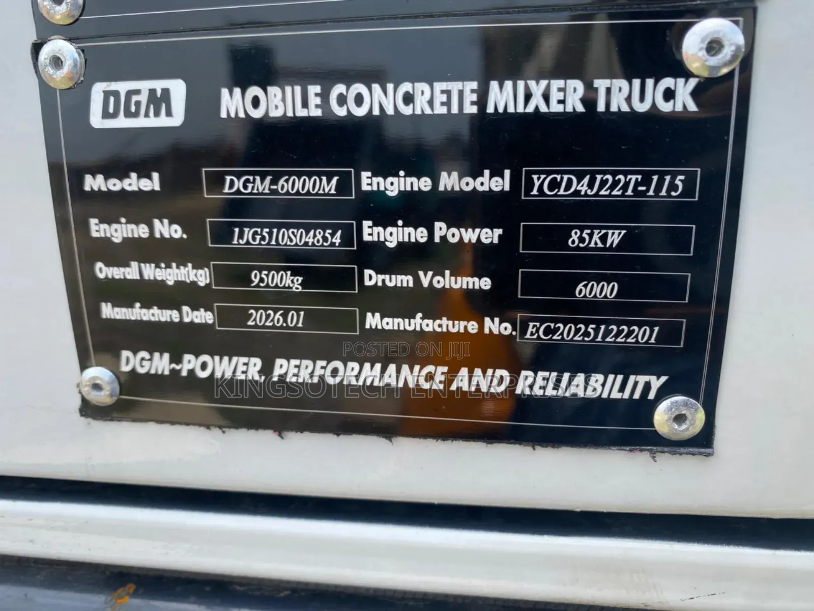 Mobile Concrete Mixer 2026