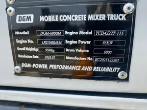 Mobile Concrete Mixer 2026