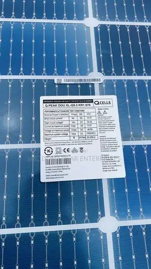 Qcell 670watts Solar Panel.