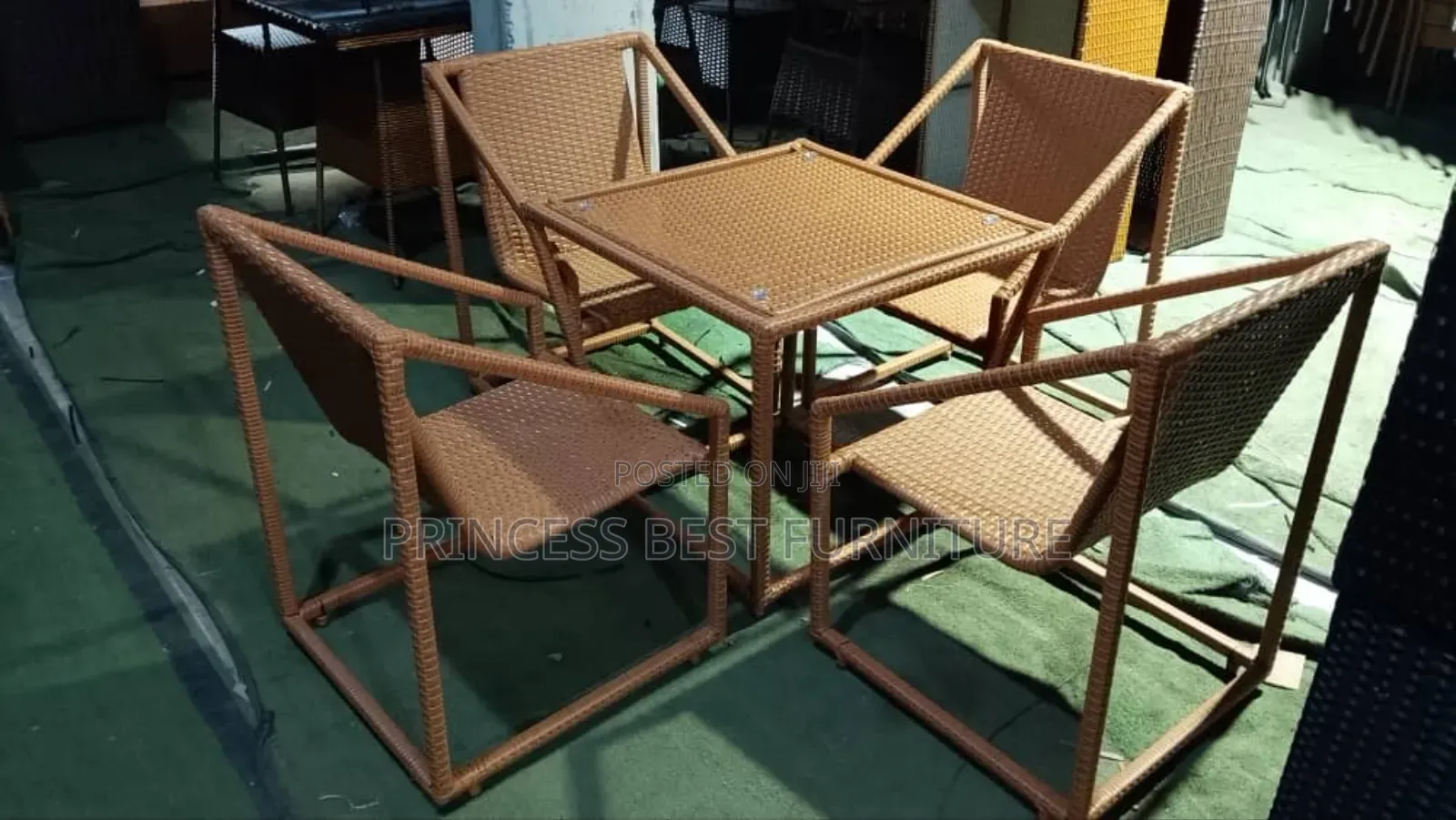 Brown Outdoor Set