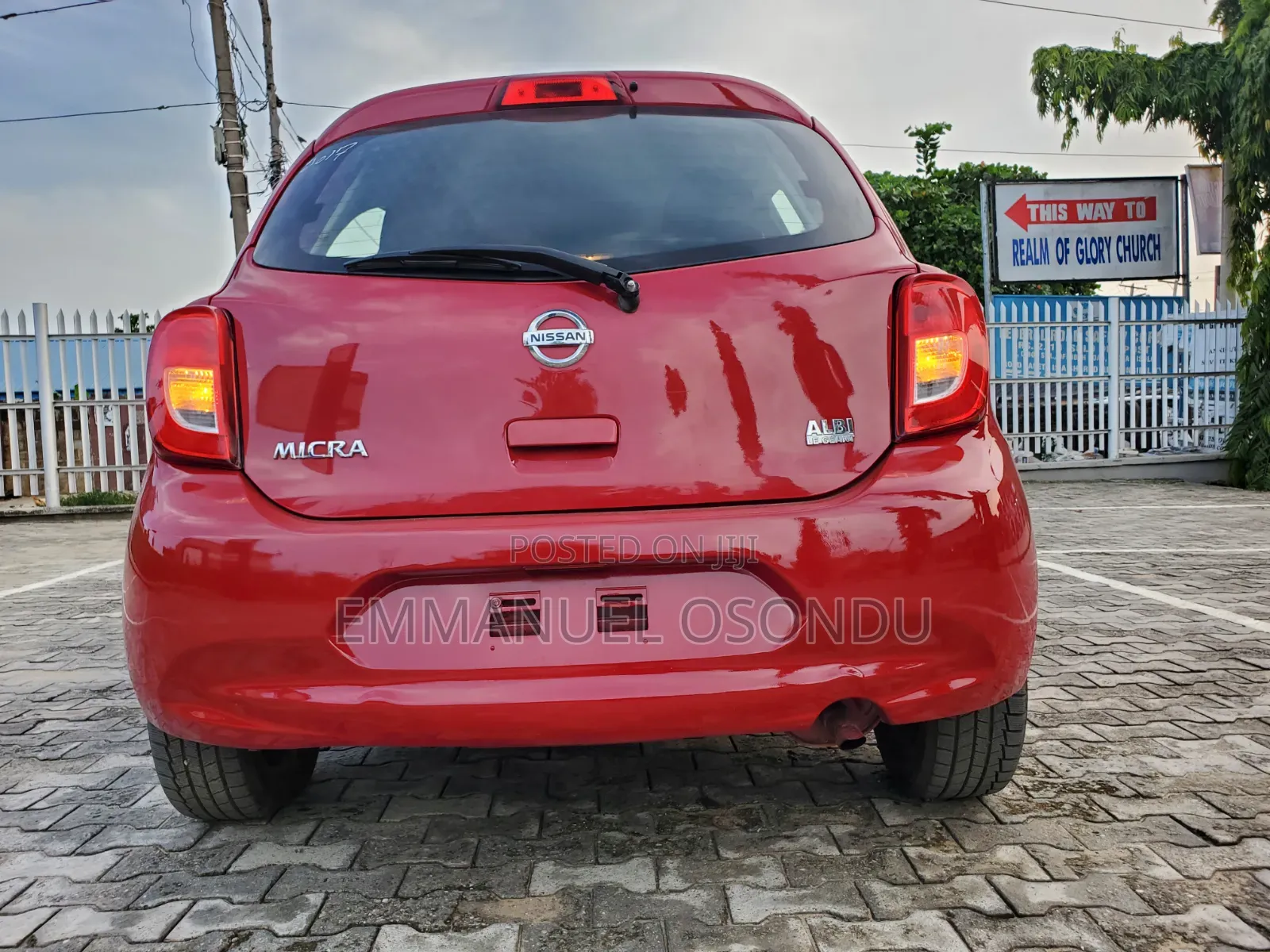 Nissan Micra 2017 Red