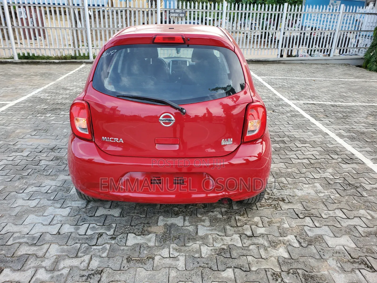 Nissan Micra 2017 Red