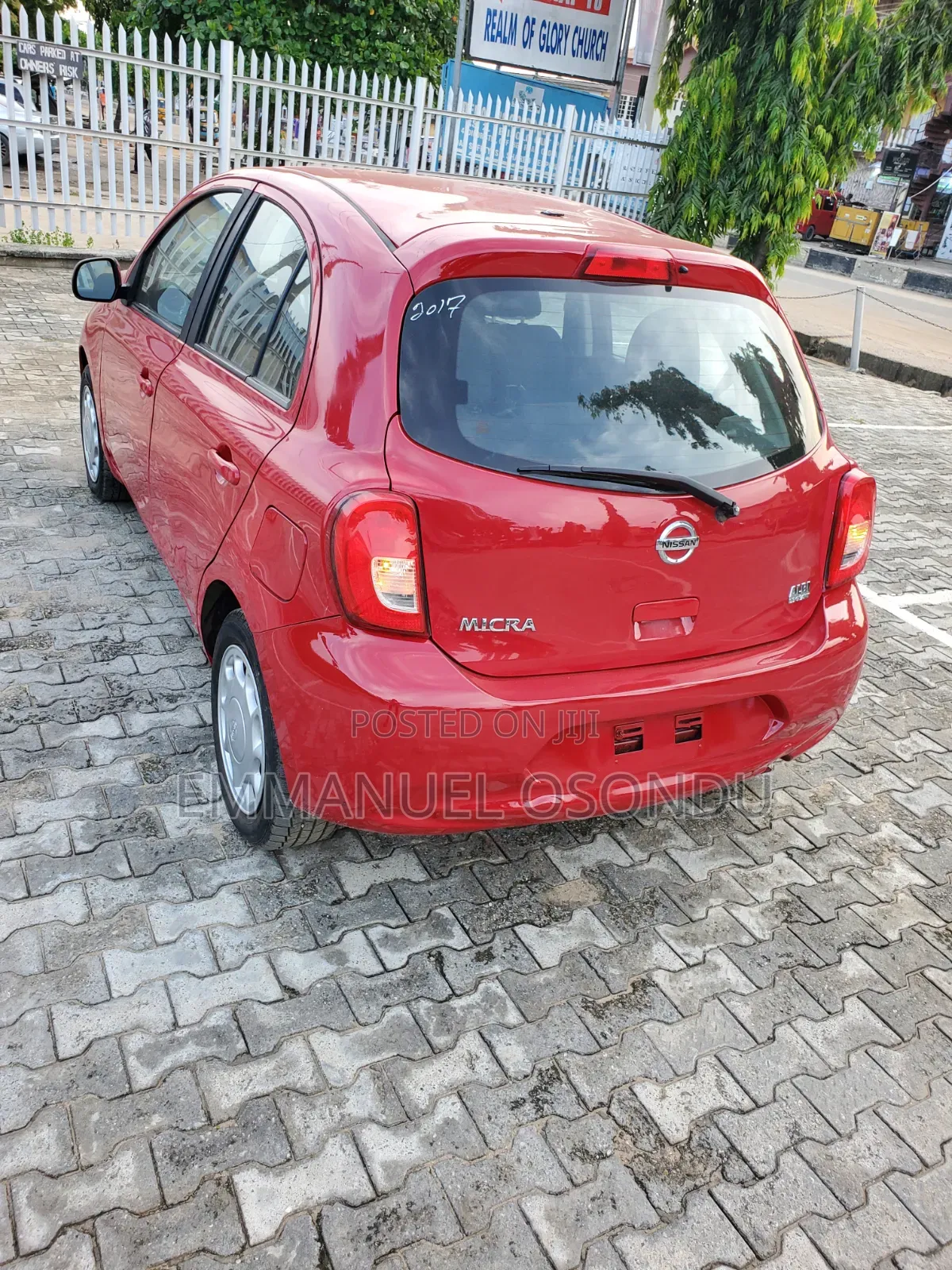 Nissan Micra 2017 Red