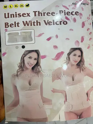 Unisex 3 Piece Belt With Velcro