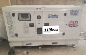 Brand New Original Perkins Soundproof Generator 110kva [England]