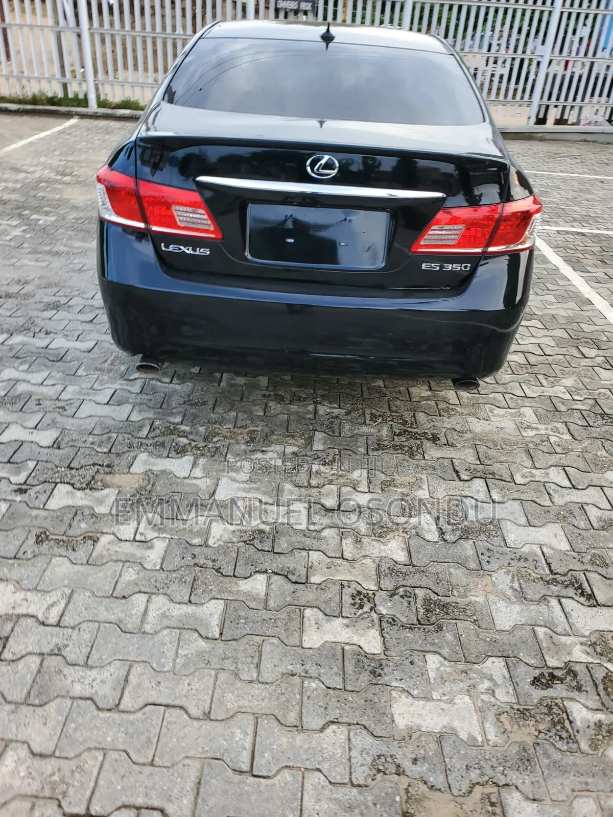 Lexus ES 350 2010 Black