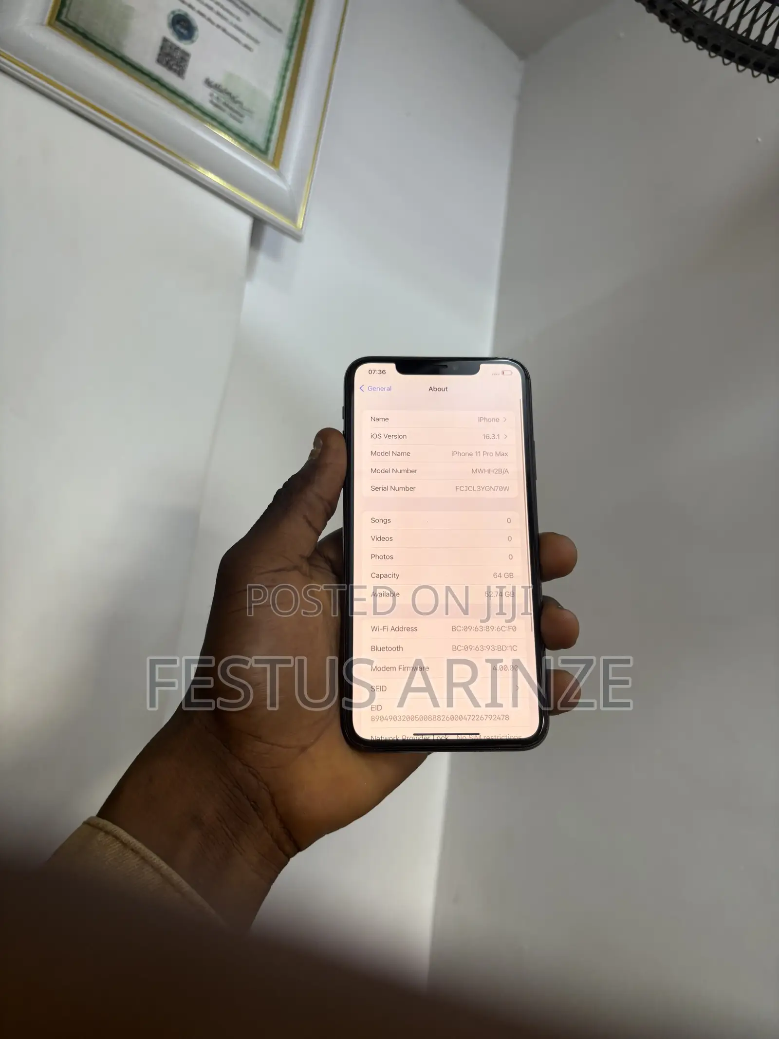 Apple iPhone 11 Pro Max 64 GB Gray