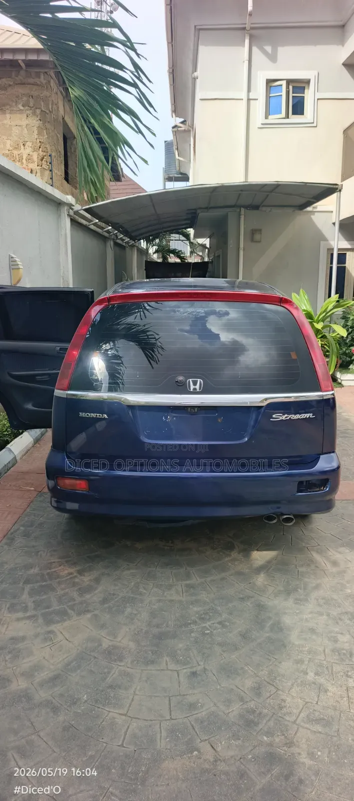 Honda Stream 2004 Blue