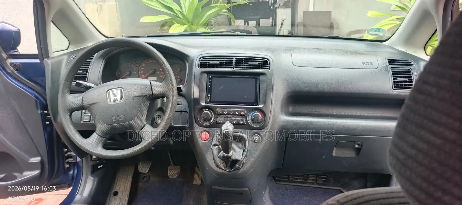 Honda Stream 2004 Blue