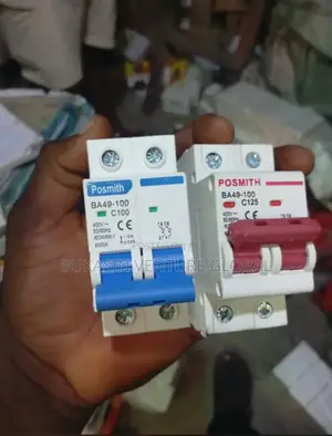 2pole MCB Breaker 100amps Posmith