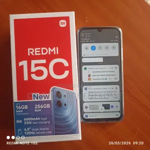 Xiaomi Redmi 15C 4G 256 GB Black