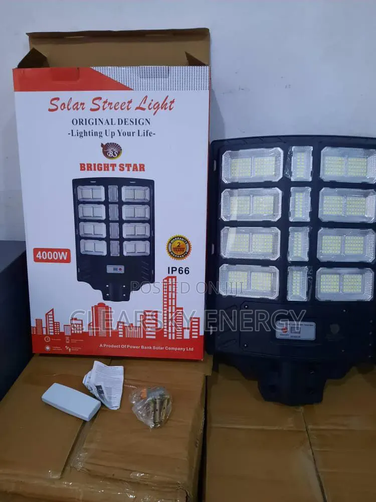 Solar Energy Street Lights