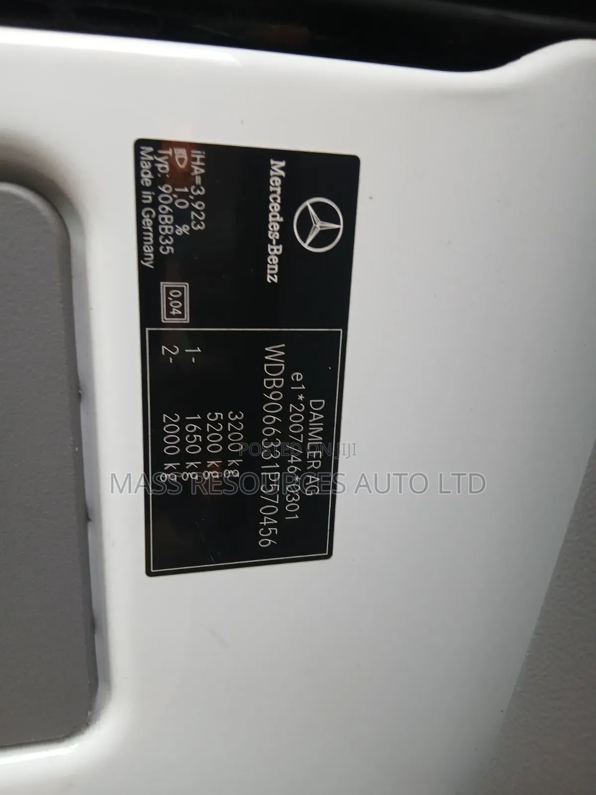 Mercedes-Benz Sprinter 2018 White