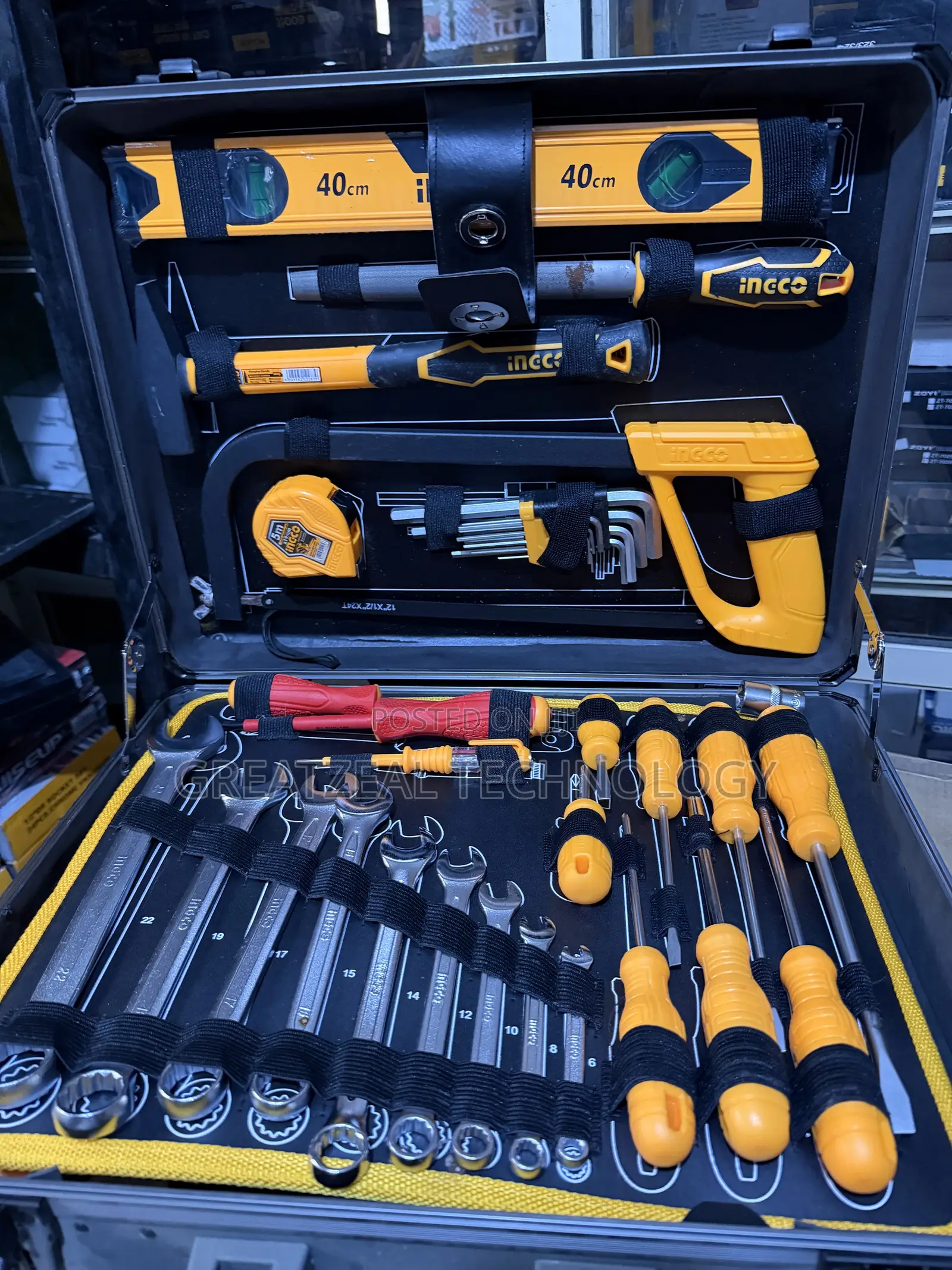 Ingco Mechanical Tools Box