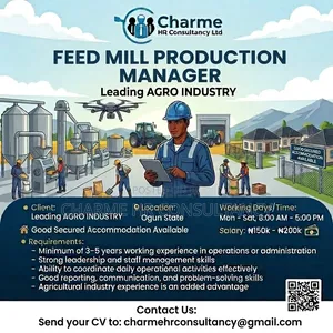 Feed Mill Production Manager