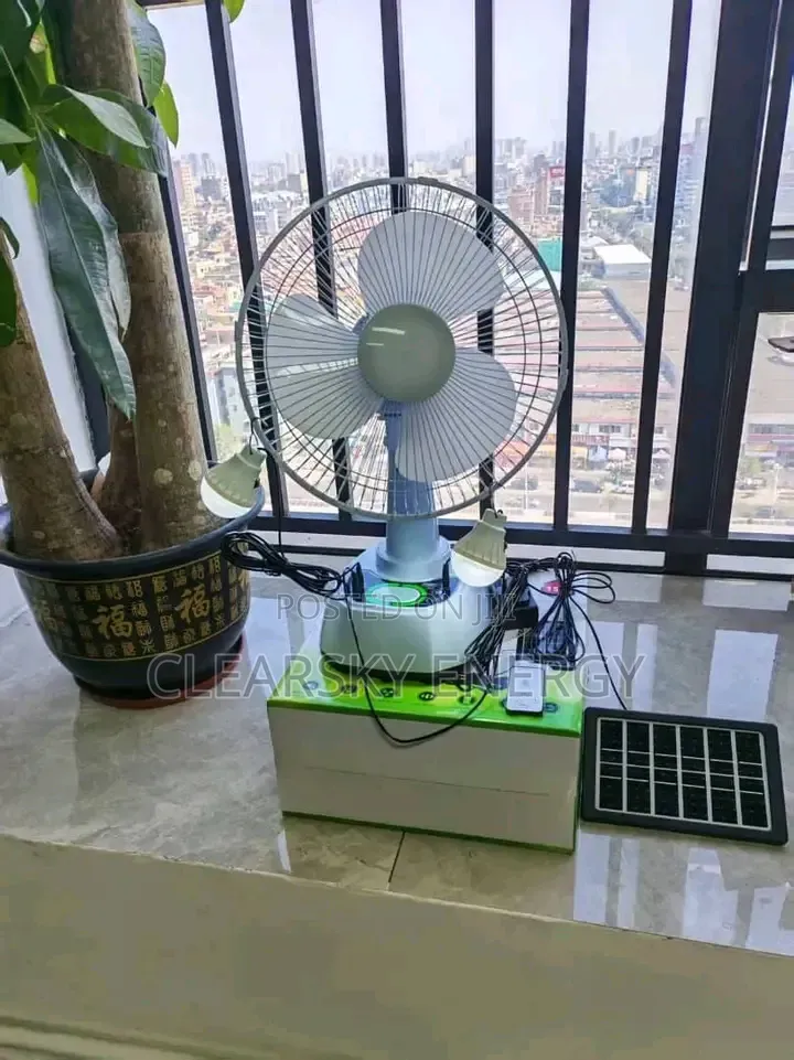 Solar Energy Fan