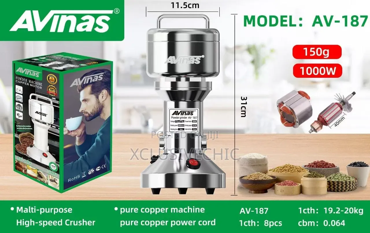 Avinans Swift Dry Grinder - Different Grams