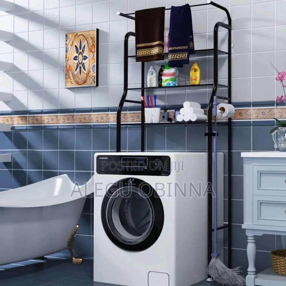 Premium Washing Machine Rack / Storage Shelf – Strong Durable