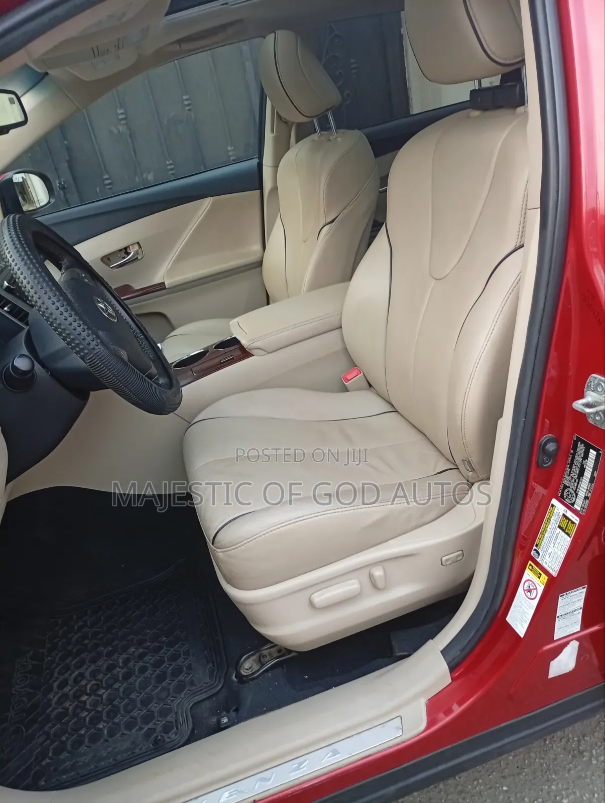 Toyota Venza 2012 Red