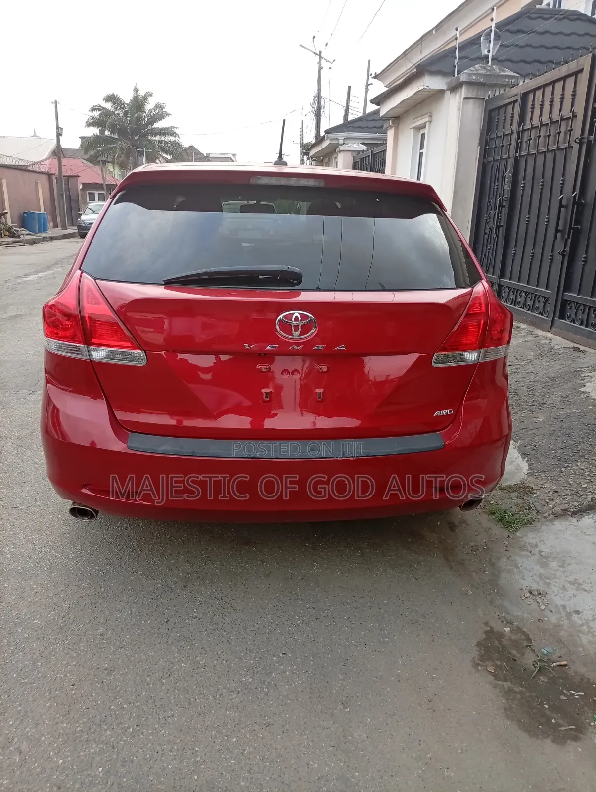 Toyota Venza 2012 Red