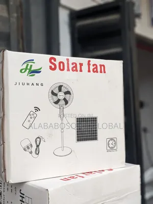 Solar Rechargeable Fan