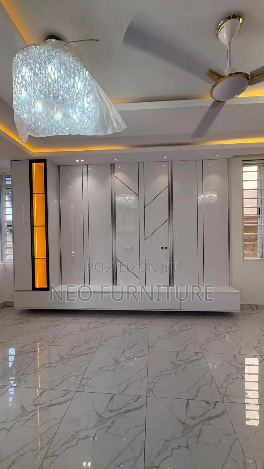Tv Console White High Gloss