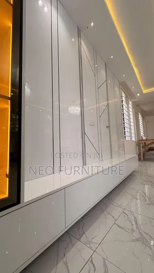 Tv Console White High Gloss